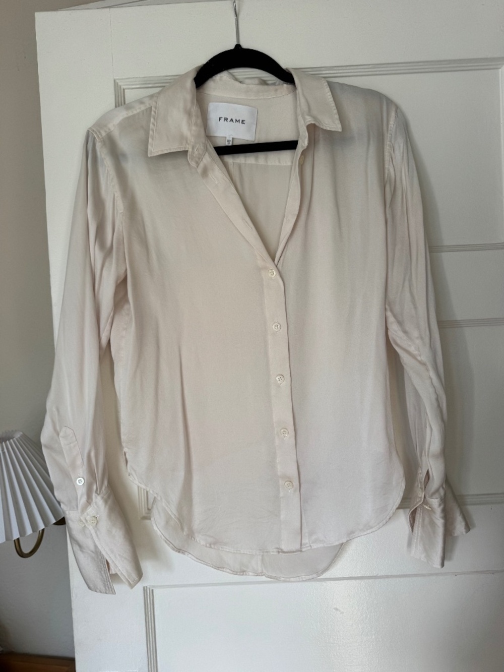 FRAME Silk Button Down